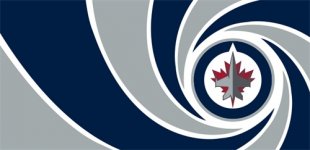 007 Winnipeg Jets logo Print Decal