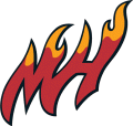 Miami Heat 1999-2005 Alternate Logo Print Decal
