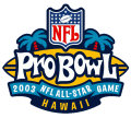 Pro Bowl 2003 Logo Print Decal