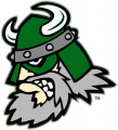 Portland State Vikings 1999-2015 Mascot Logo Print Decal