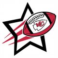 Kansas City Chiefs Football Goal Star logo Print Decal