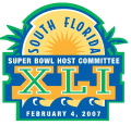 Super Bowl XLI Alternate 02 Logo Iron On Transfer