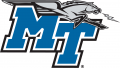 Middle Tennessee Blue Raiders 1998-2006 Alternate Logo Print Decal