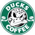 Anaheim Ducks Starbucks Coffee Logo Iron On Transfer