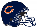 Chicago Bears 1983-Pres Helmet Logo Print Decal