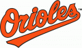 Baltimore Orioles 1995-2008 Wordmark Logo Print Decal