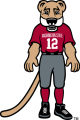 Washington State Cougars 2003-Pres Mascot Logo Print Decal