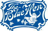 Delaware Blue Hens 1939-1954 Primary Logo Print Decal