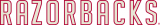 Arkansas Razorbacks 1967-1974 Wordmark Logo Iron On Transfer