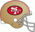 San Francisco 49ers 1989-1995 Helmet Logo Iron On Transfer