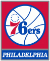 Philadelphia 76ers 2009-2014 Primary Logo Iron On Transfer