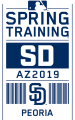 San Diego Padres 2019 Event Logo Iron On Transfer