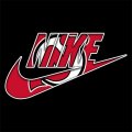 New Jersey Devils Nike logo Print Decal