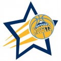 Denver Nuggets Basketball Goal Star logo Print Decal