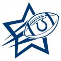 Indianapolis Colts Football Goal Star logo Print Decal