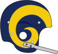 Los Angeles Rams 1950-1963 Helmet Logo Iron On Transfer