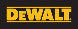 Dewalt logo yellow color 16 inches glossy finish sticker