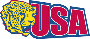 South Alabama Jaguars 1993-2007 Alternate Logo 03 Iron On Transfer