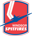 Windsor Spitfires 1987 88-2007 08 Primary Logo Print Decal