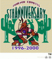Arizona Coyotes 2000 01 Anniversary Logo Print Decal