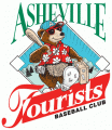 Asheville Tourists 1980-2004 Primary Logo Print Decal