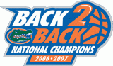 Florida Gators 2007 Champion Logo Print Decal