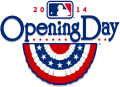 MLB Opening Day 2014 Logo Iron On Transfer