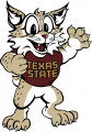 Texas State Bobcats 2008-Pres Mascot Logo Print Decal