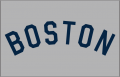 Boston Red Sox 1938-1968 Jersey Logo Iron On Transfer