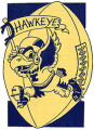 Iowa Hawkeyes 1953-1961 Primary Logo Print Decal