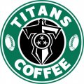 Tennessee Titans starbucks coffee logo Iron On Transfer