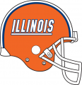 Illinois Fighting Illini 2005-2012 Helmet Iron On Transfer