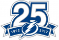 Tampa Bay Lightning 2017 18 Anniversary Logo Iron On Transfer