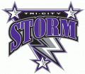 Tri-City Storm 2000 01-Pres Primary Logo Print Decal