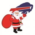 Buffalo Bills Santa Claus Logo Print Decal