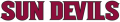 Arizona State Sun Devils 2011-Pres Wordmark Logo 16 Print Decal