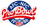 Pro Bowl 1986 Logo Print Decal