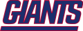 New York Giants 1976-Pres Wordmark Logo Print Decal