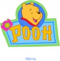 Disney Pooh Logo 21 Print Decal