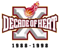 Miami Heat 1997-1998 Anniversary Logo Print Decal