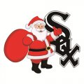 Chicago White Sox Santa Claus Logo Iron On Transfer