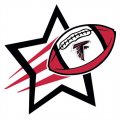 Atlanta Falcons Football Goal Star logo Print Decal