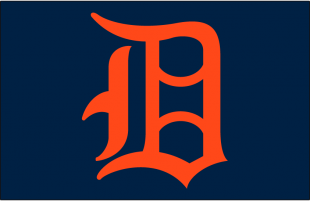 Detroit Tigers 1947-1957 Cap Logo Iron On Transfer