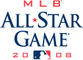 MLB All-Star Game 2008 Wordmark 01 Logo Print Decal