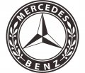 Mercedes-Benz Logo 04 Iron On Transfer