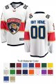 Florida Panthers Custom Letter and Number Kits for Away Jersey Material Vinyl