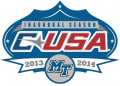 Middle Tennessee Blue Raiders 2013 Anniversary Logo Iron On Transfer