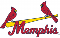 Memphis Redbirds 2015-2016 Primary Logo Print Decal