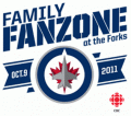 Winnipeg Jets 2011 12 Special Event Logo Print Decal
