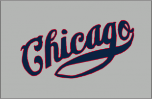 Chicago Cubs 1933-1934 Jersey Logo Print Decal